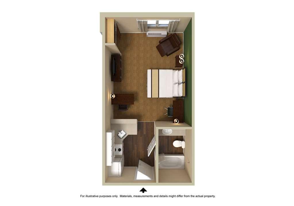 Extended Stay America Suites - Orlando - Lake Mary - 1036 Greenwood Blvd Quarto foto